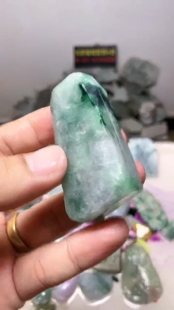 裸石翡翠天然缅甸翡翠A货73