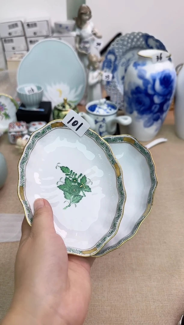 瓷片春**喜瓷片辰辰的瓷器好看到爆