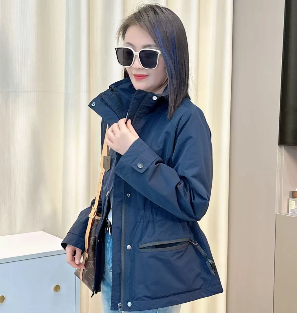 【二婷衣橱】25年春季新款百搭休闲爆款大方洋气显瘦设计感外套7983