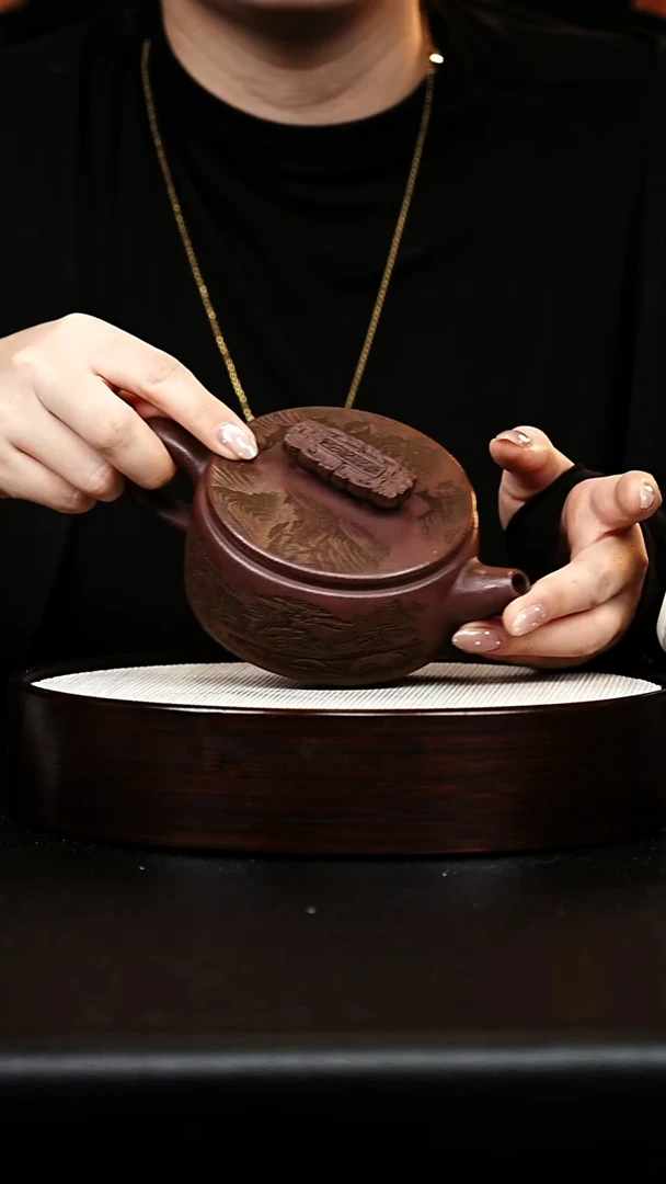 茶壶紫砂汉瓦壶