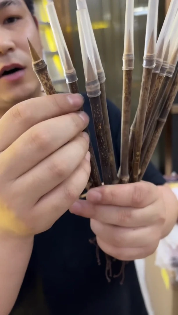 16古韵狼尾单支毛笔