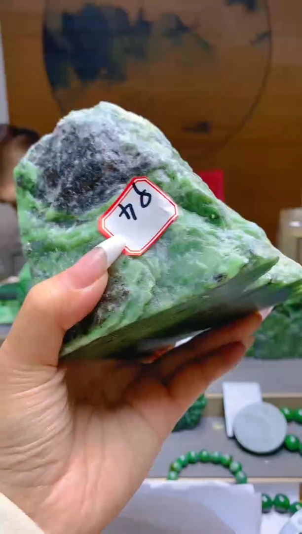 【闪购商品】和田玉（碧玉）珠宝半成品未镶嵌1