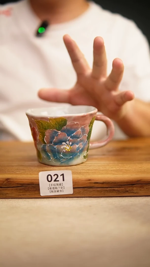 @@陶园瓷舍@@纯手工手绘@高温釉下彩