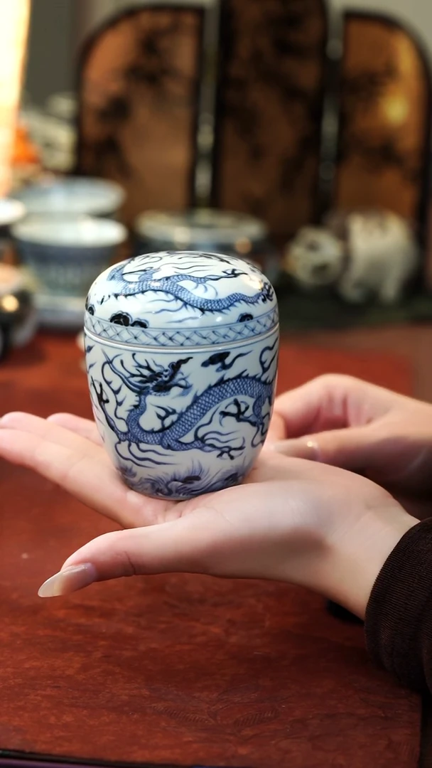 行龙小茶叶罐博陵造物