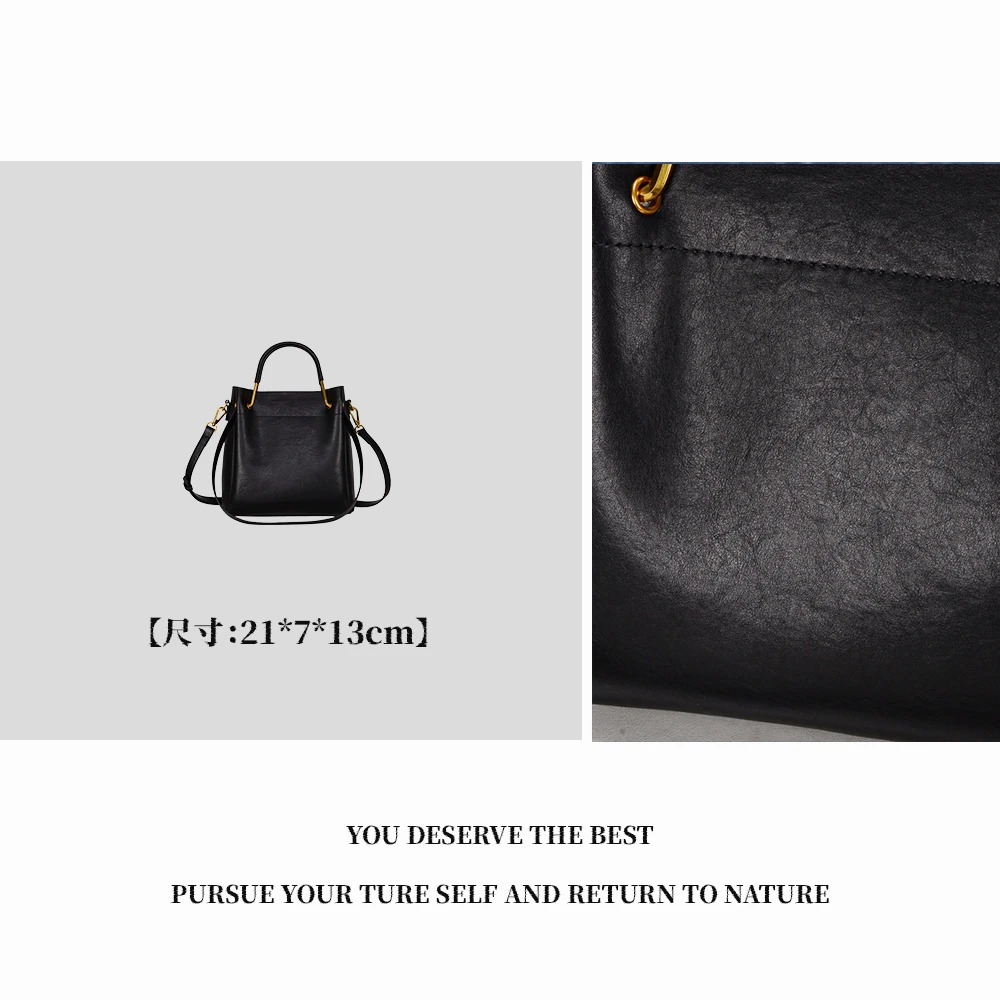 【特特甄选】GQ-8442-黑色轻奢风耐脏斜挎式水洗包尚百搭链条包