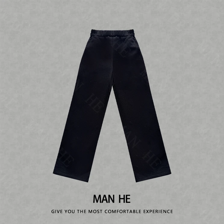 『满钻加绒直筒裤』满赫出品-24469