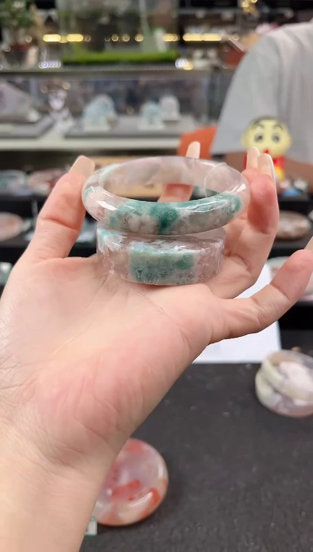 未镶嵌手镯石英质玉58圈口 （赠品镯心）2S987161