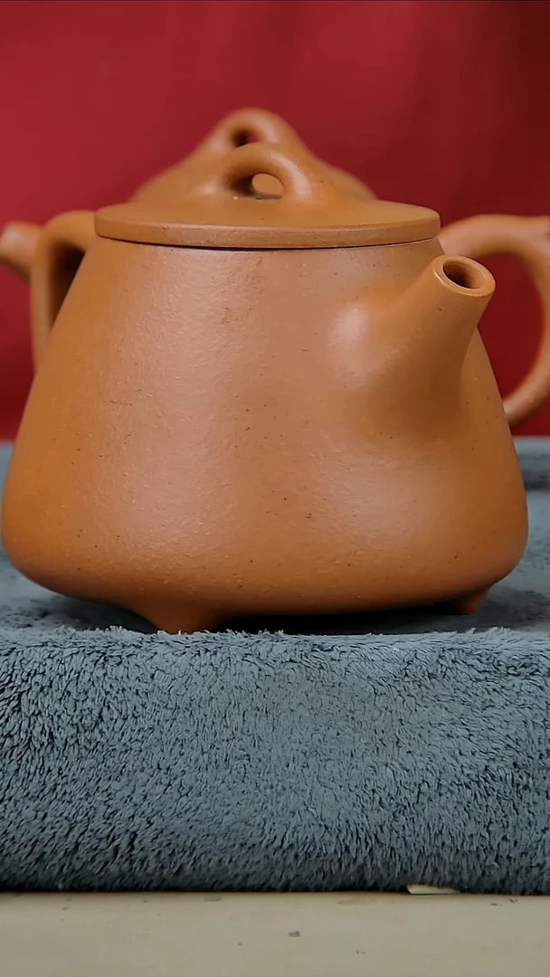 茶壶紫砂280宝山红泥