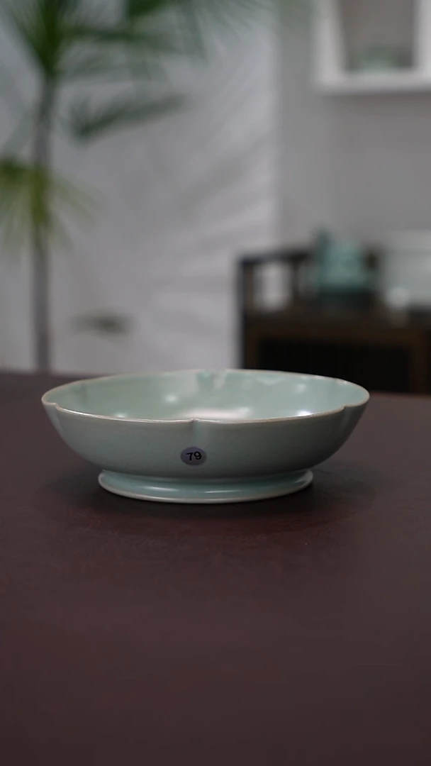 79号卷足葵口洗二级品14.3口径    洁