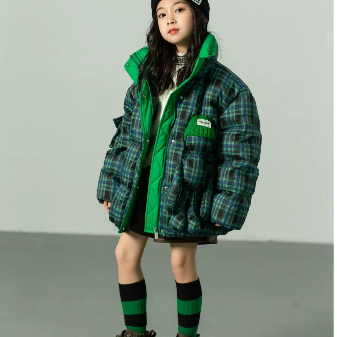 82873高端专享老林家天花板冬季羽绒服绿色