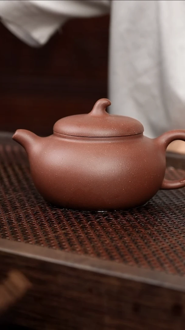 茶壶紫砂1-1矮茄段