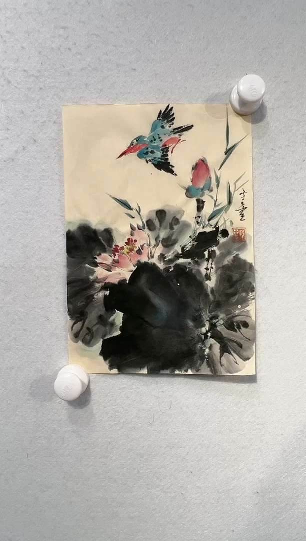 【闪购商品】国画绘画作品-0.5平尺