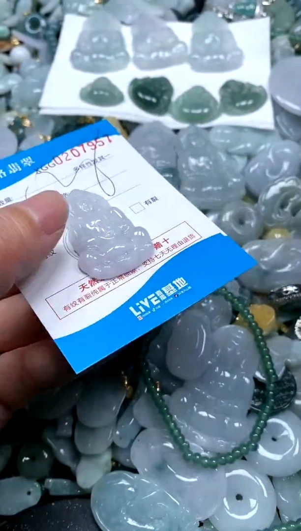 【闪购商品】翡翠颈饰未镶嵌闪购商品0207957