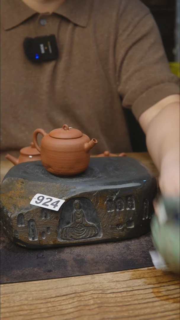 甘石陶艺手工壶924