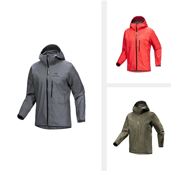 【夏季狂欢】Alpha Lightweight logo 刺绣防水防风透气连帽冲锋衣