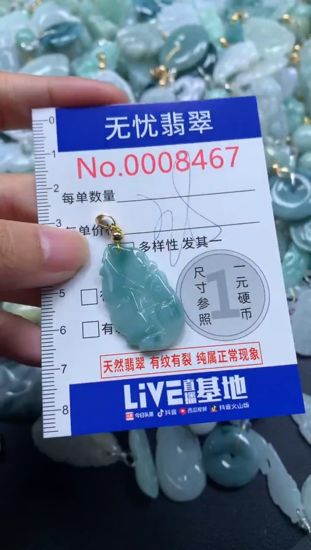 颈饰未镶嵌翡翠8467