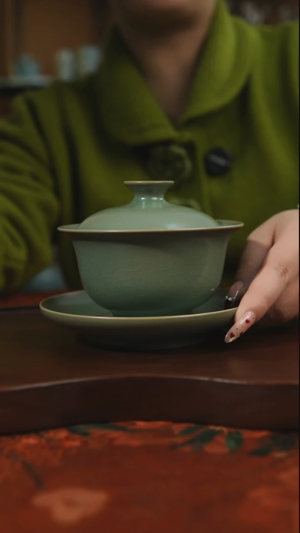 杯子瓷汝州原产地原矿仿古老釉q