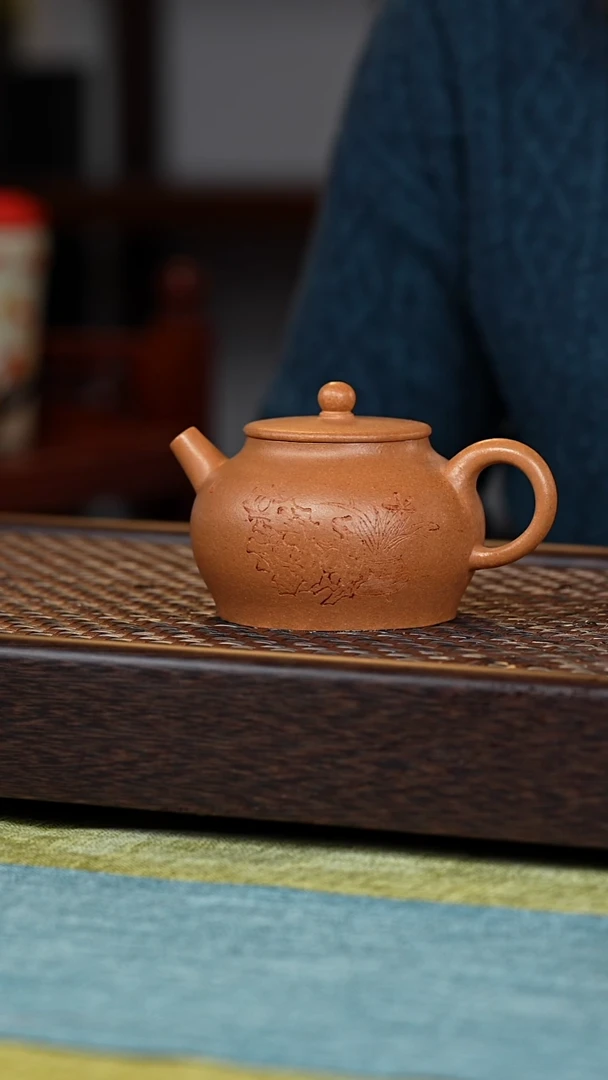 【闪购商品】紫砂茶壶210毫升巨轮珠