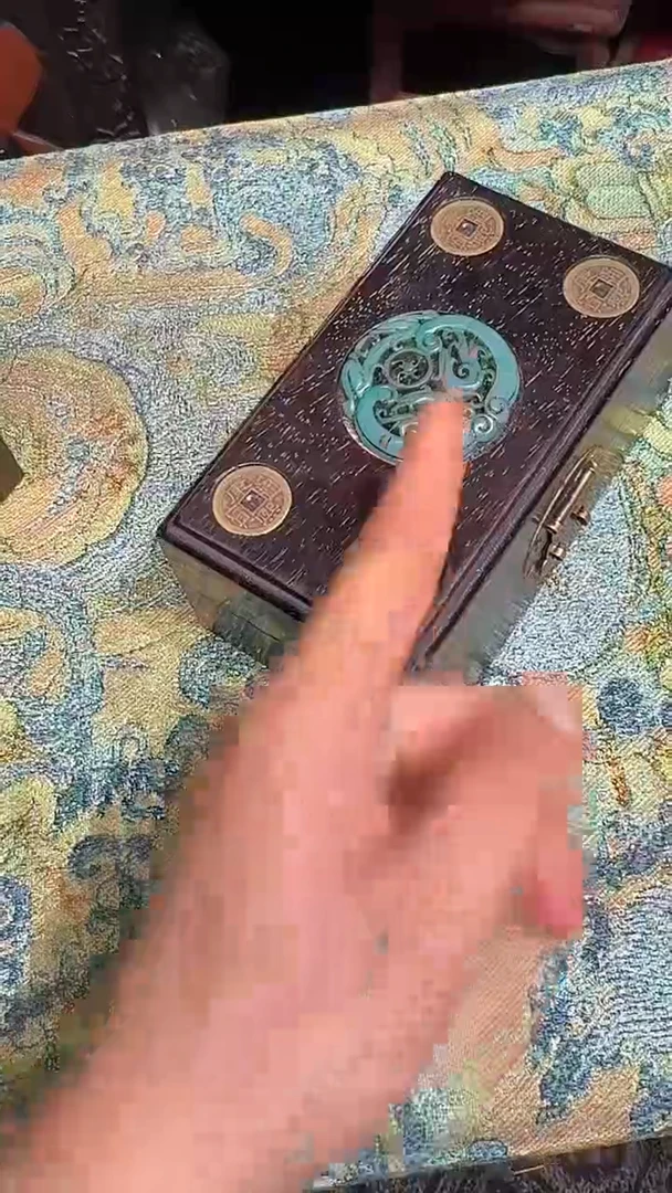 贡木首饰盒 玉牌11111111111111