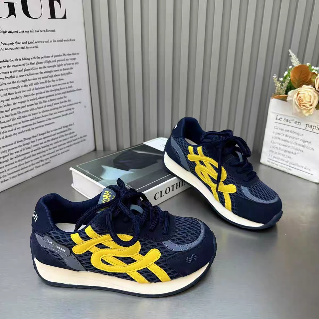 「圣芙澜」2025年秋季新版德训鞋时尚休闲，钱多多