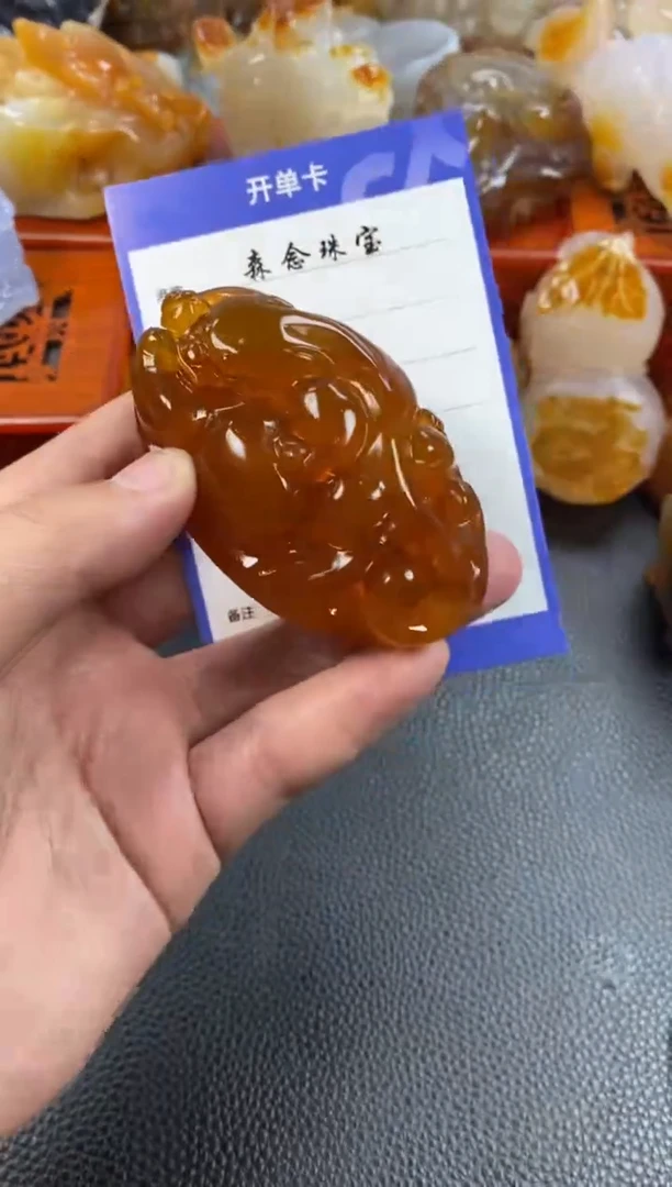 【闪购商品】玛瑙/玉髓手把1未镶嵌1