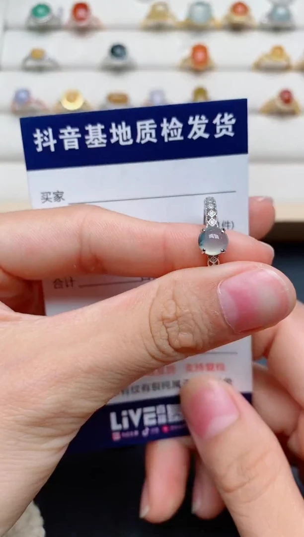 【闪购商品】翡翠戒指银S925镶嵌........