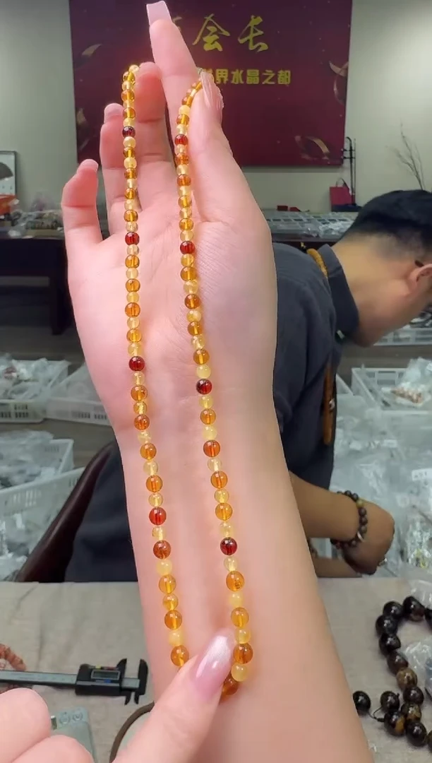 【闪购商品】琥珀颈饰未镶嵌多样性发一件 532