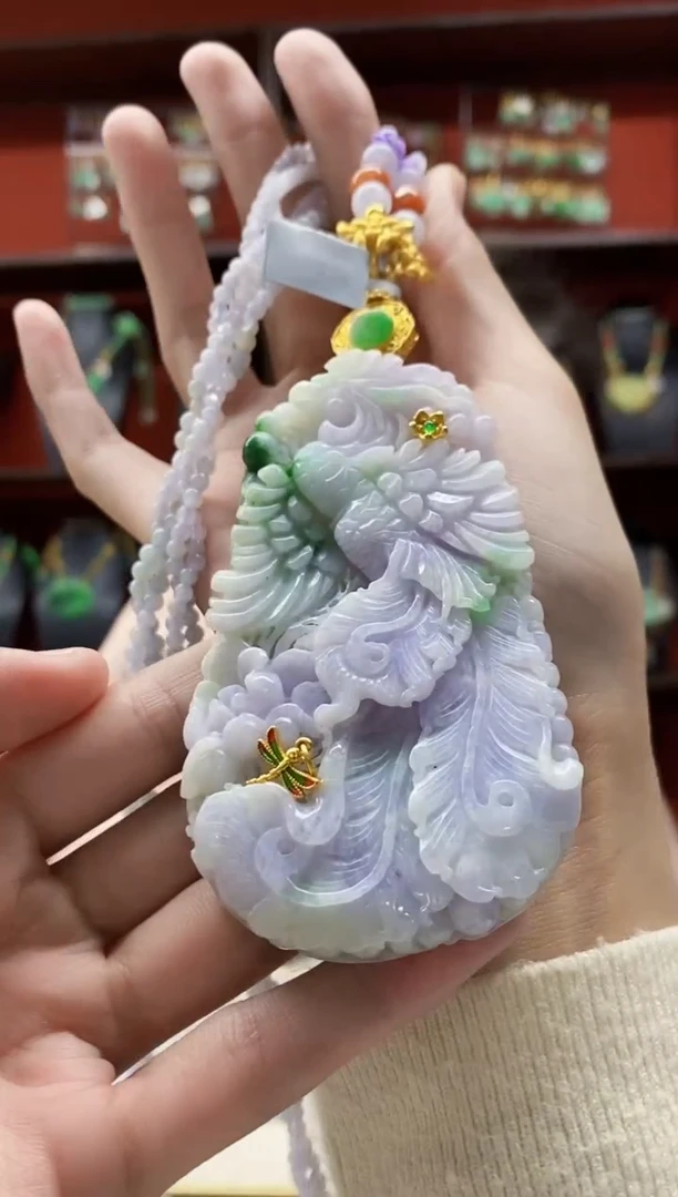 颈饰未镶嵌翡翠翡翠吊坠