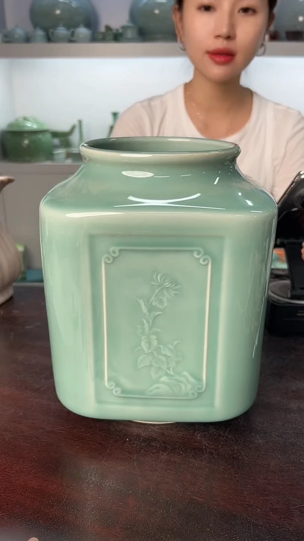龙泉云间青瓷小米茶器