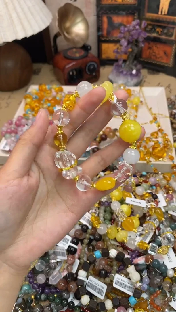 未镶嵌手链水晶455人工压电水晶