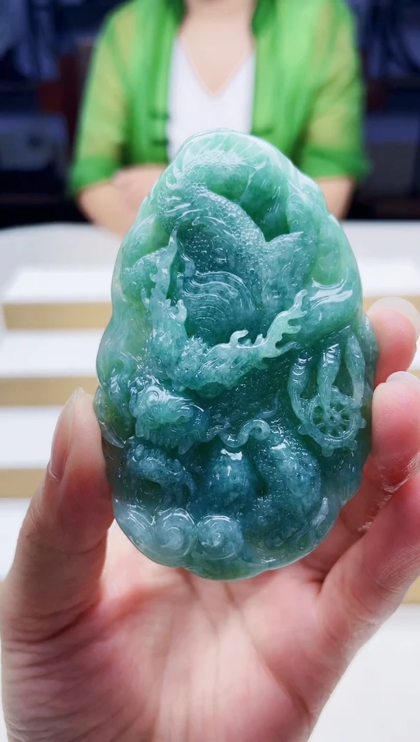 未镶嵌定制翡翠毛货09160249