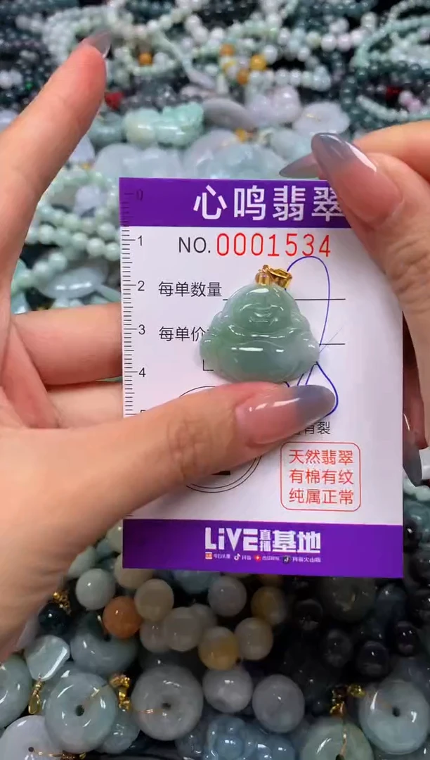 颈饰未镶嵌翡翠闪购001534