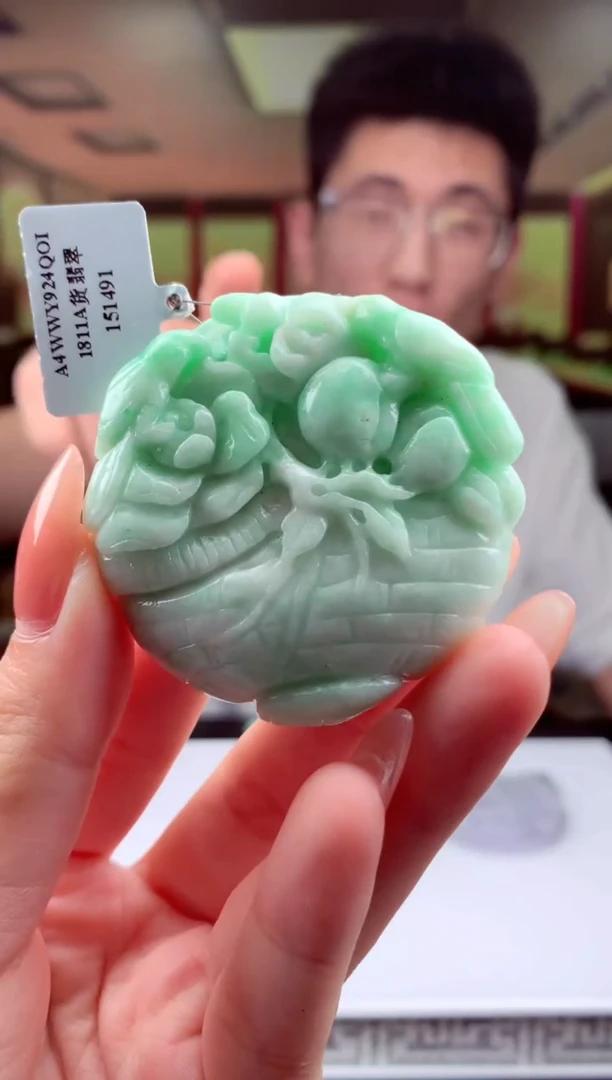 翡翠未镶嵌颈饰天然翡翠（拍一发一）