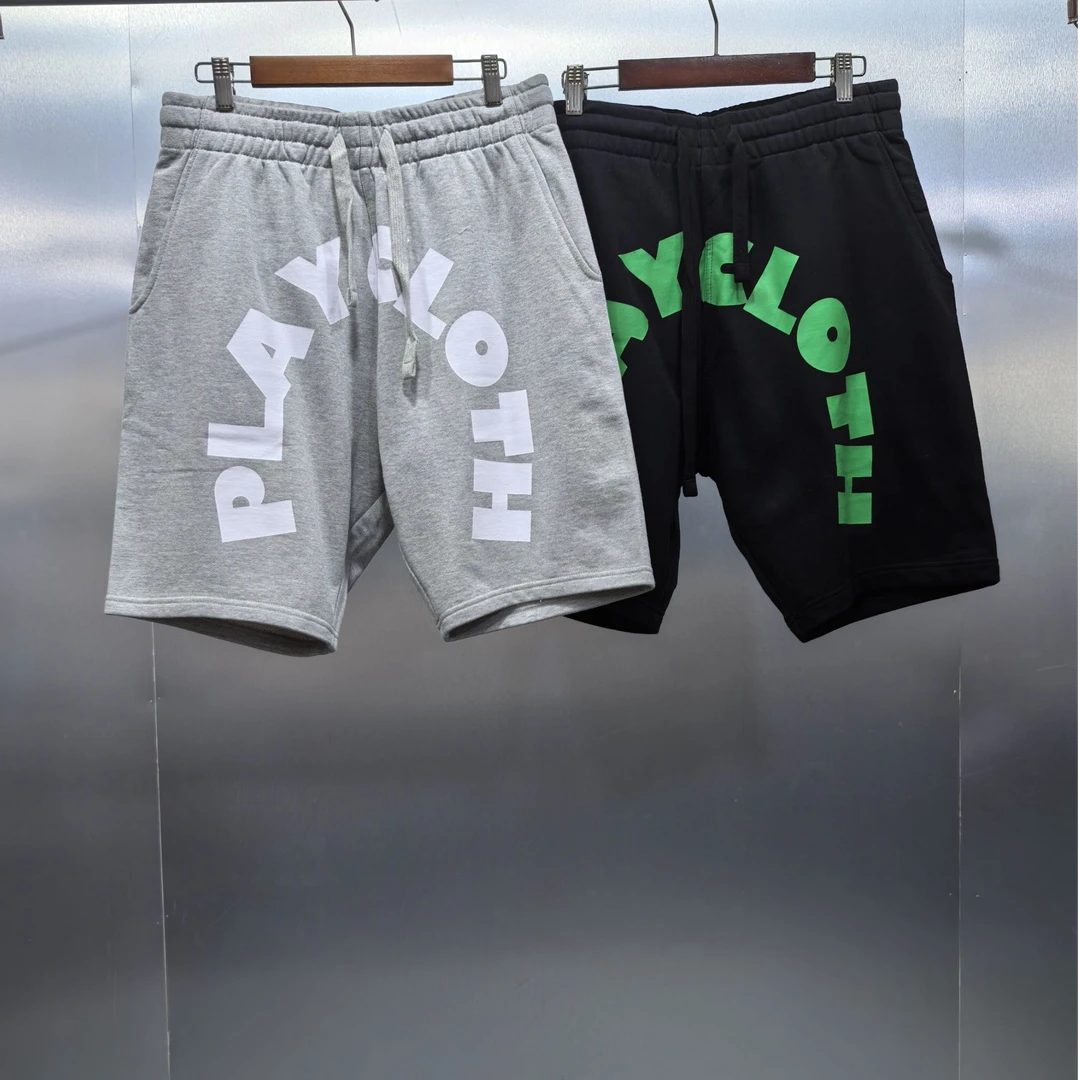 H05(LX)-41519-PLA夏季裤腿字母印花时尚休闲短裤