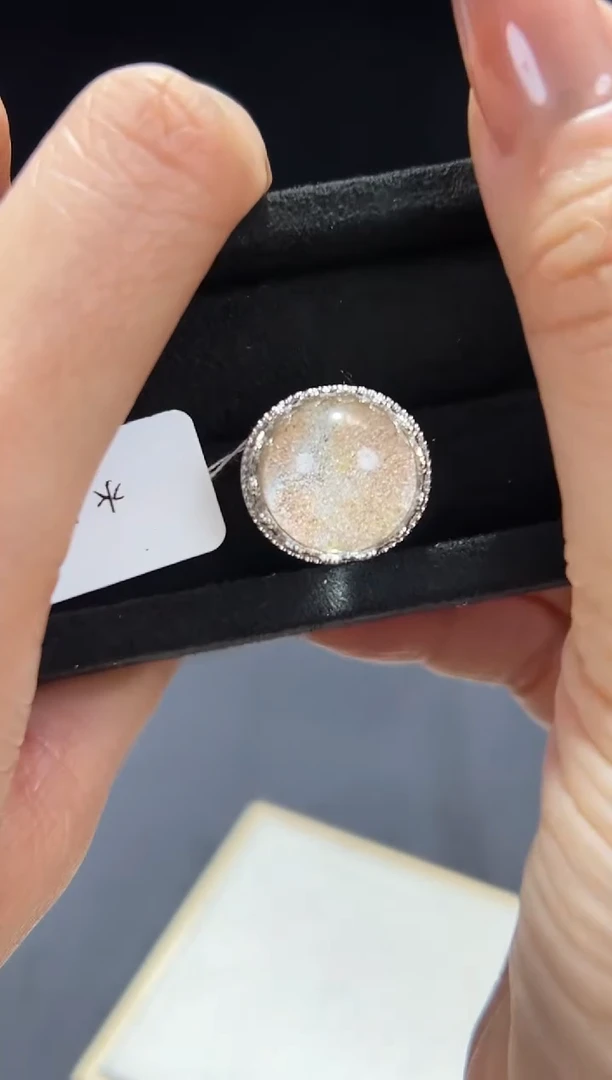 【闪购商品】水晶盒子银S925镶嵌发一（29）