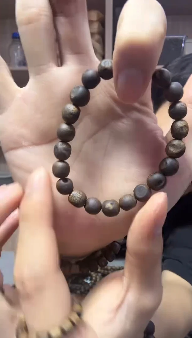 手串沉香08咖啡豆单圈7克+ 多样性发其一