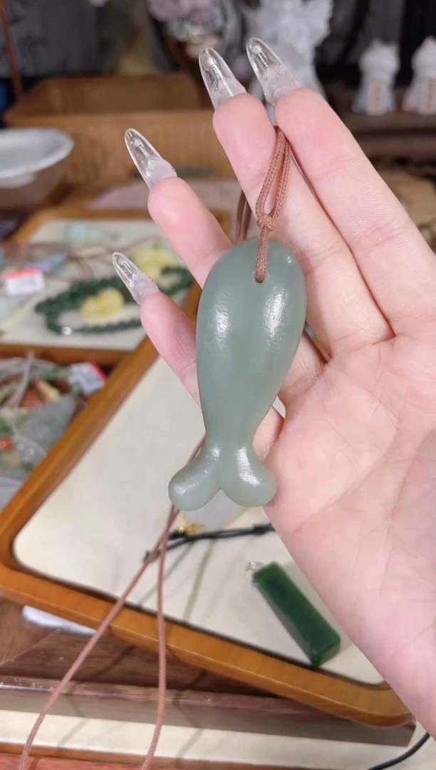 项链未镶嵌和田玉多样性发货其一默认天然特征