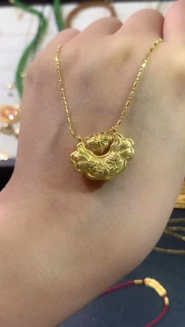 吊坠(不含链)18K金W237|多样性发货一件2380