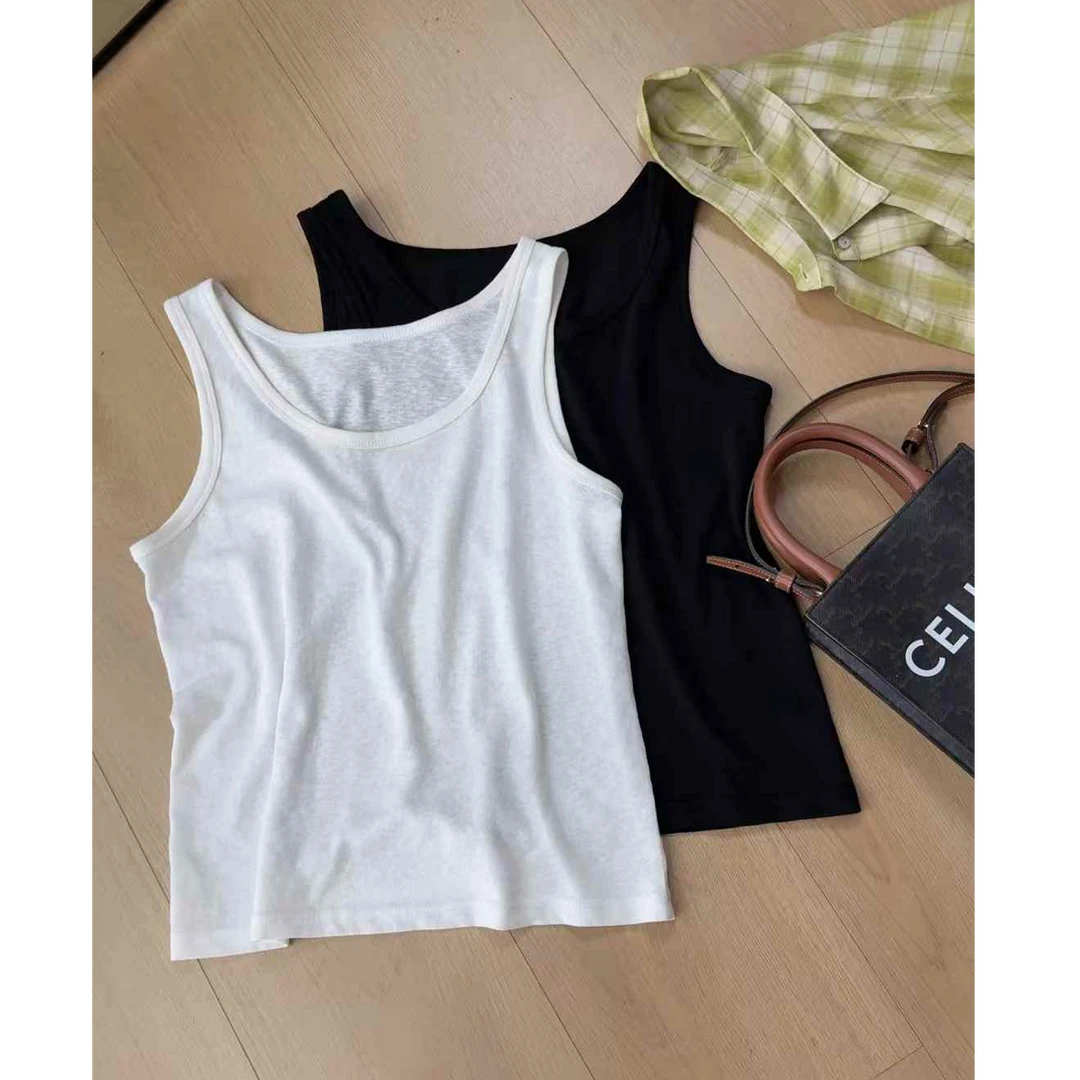 TY7 【极简小背心】夏日B备简约小背心(衣长53)