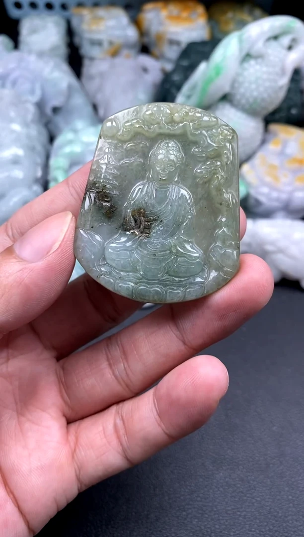 吊坠(不含链)未镶嵌翡翠1