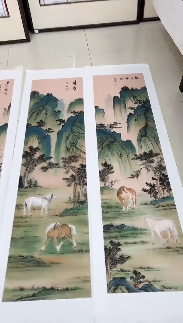 国画九霄甄选国画作品zhb112
