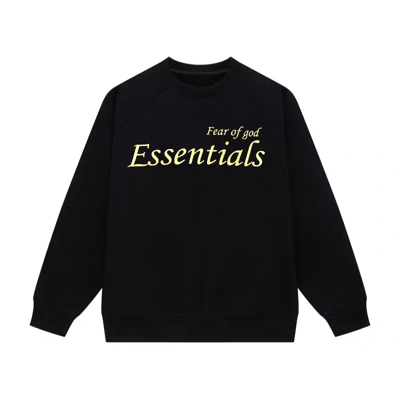 Essentials 花体字圆领卫衣