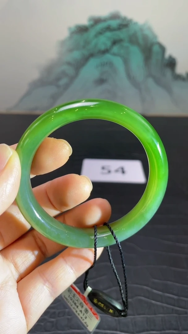 未镶嵌手镯和田玉（碧玉）❤****头54