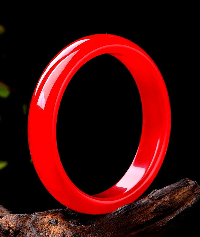 AAAAAA 云南锦红手镯带证书