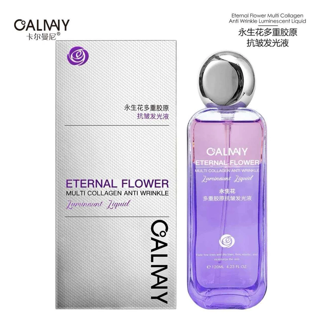【永生花微型油技术】卡尔曼尼永生花多重胶原抗皱发光液
