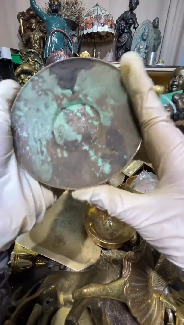 茶盏大阪商品铜器摆件84