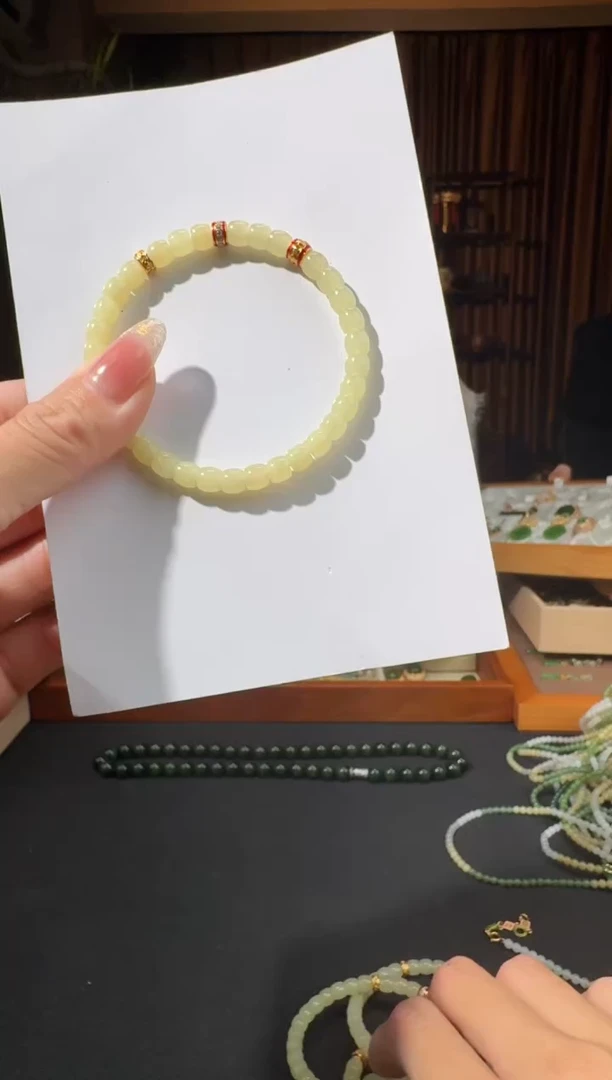 和田玉未镶嵌颈饰138黄设计5.28多样性拍一发一