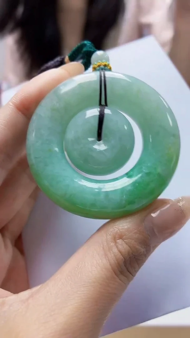 未镶嵌定制翡翠4812MM-毛货挂件43