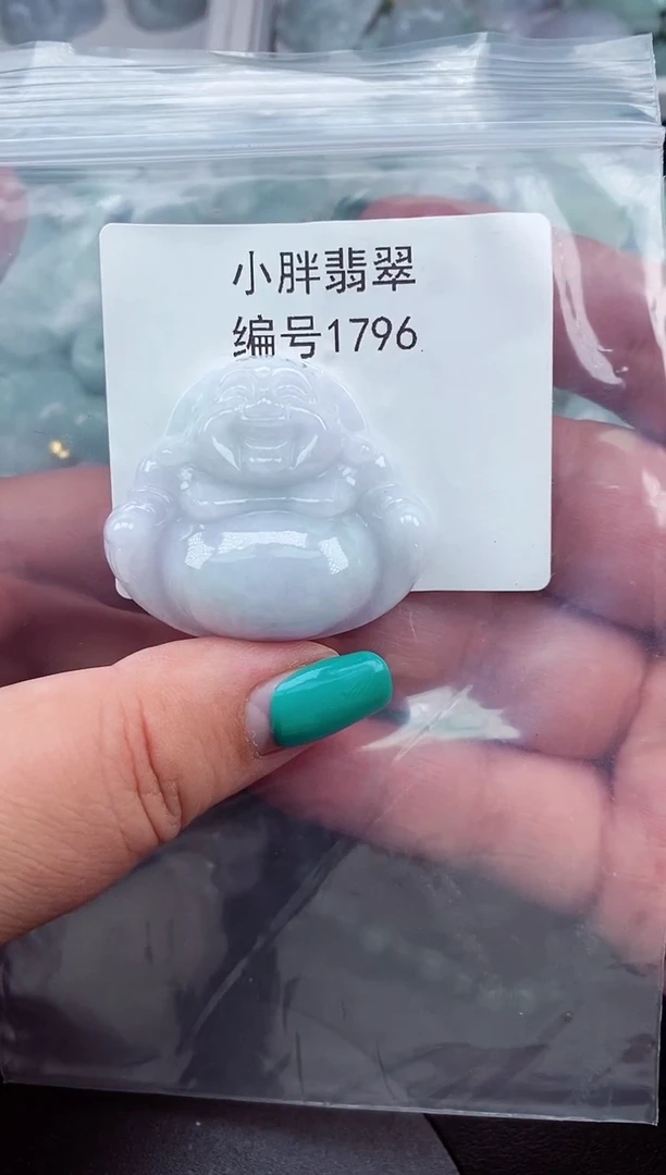 颈饰未镶嵌翡翠缅甸天然A货翡翠1796