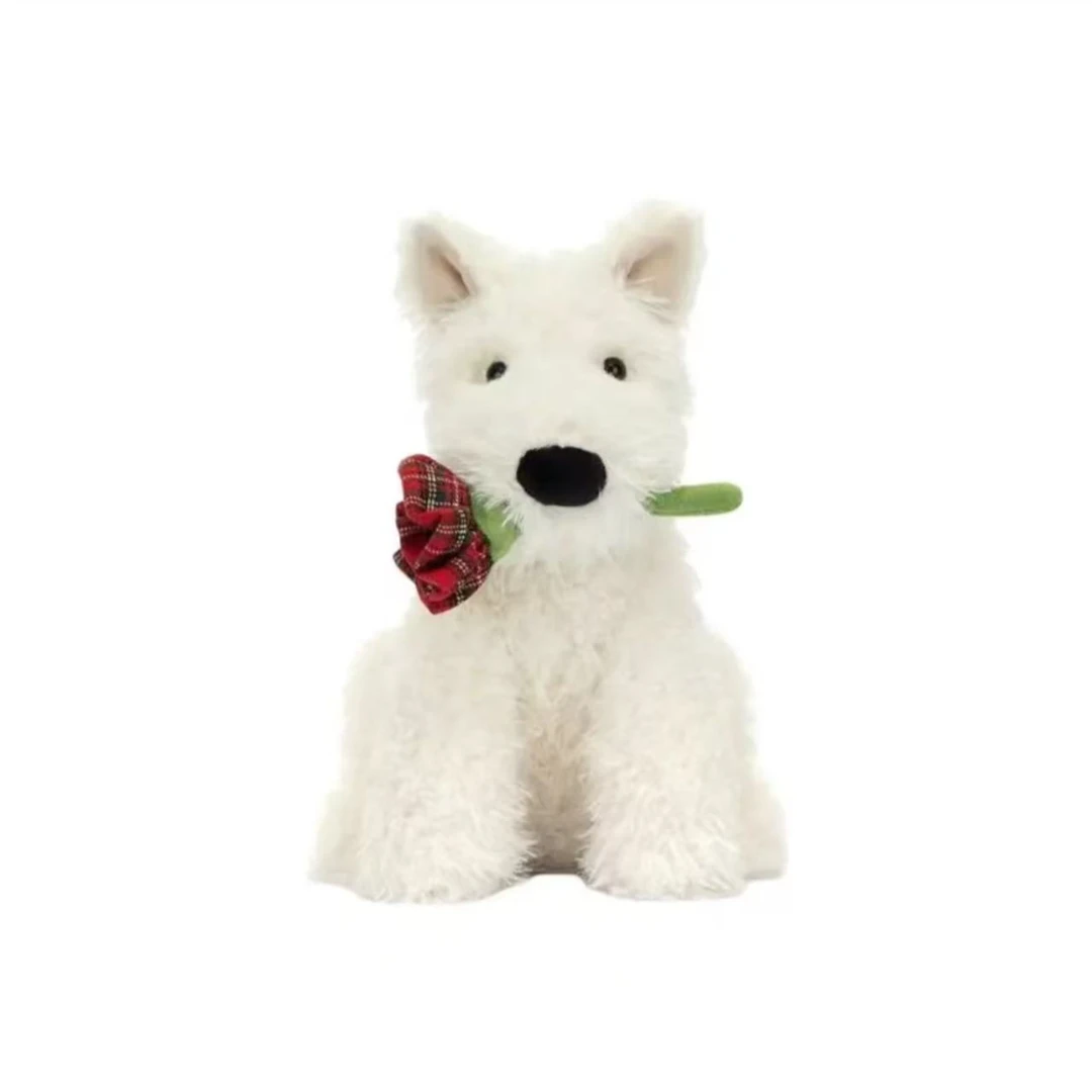 原西高地 玫瑰西高地玩偶